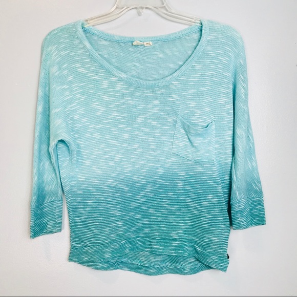 Roxy Sweaters - Roxy | Blue Ombré Knit Sweater